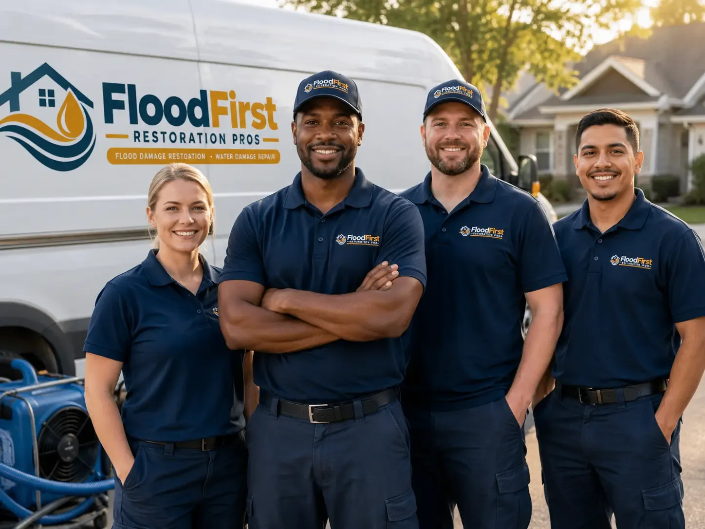 Flood Damage Restoration company in Leeds, ND